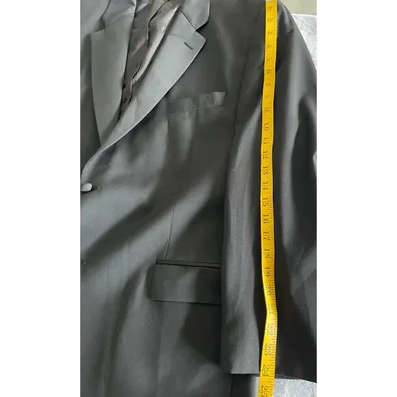Ralph Ralph Lauren pure new wool sport jacket slim fit black canada men's 46 R